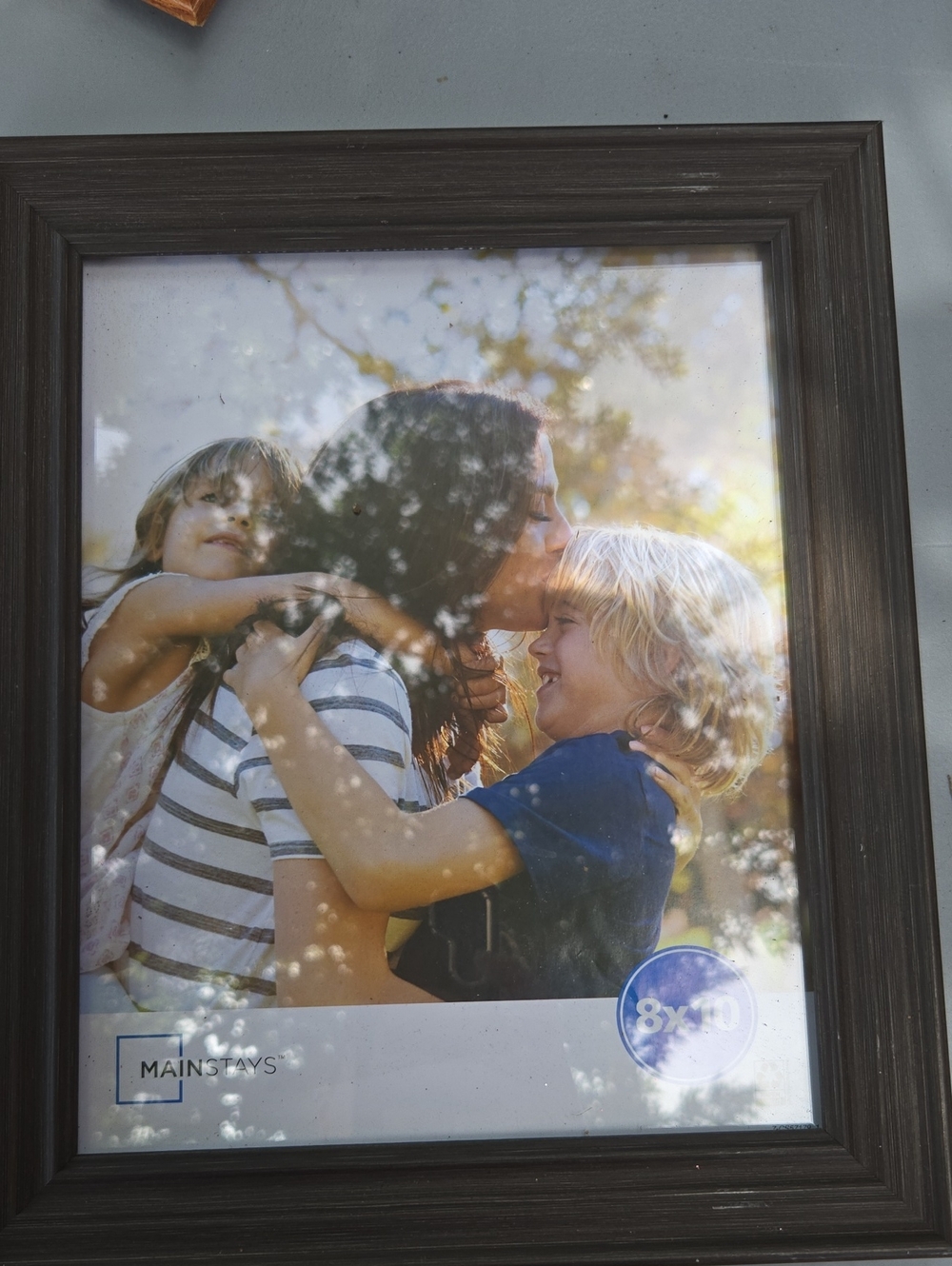 Mainstays Brown Wood-Grain Picture Frame